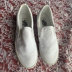 White Canvas Sneakers